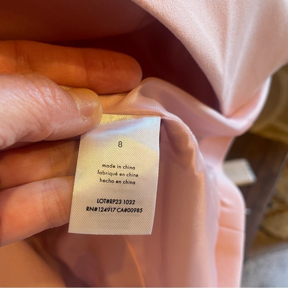 Rachel Parcell Pale Pink Double-Breasted Blazer - Picture 10 of 12